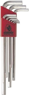 BONDHUS Imbuszkulcs készlet 1,5-10 mm 9 részes BRITEGUARD XL