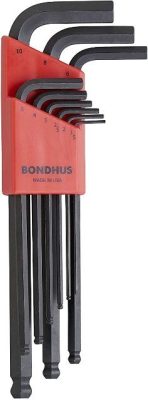 BONDHUS Imbuszkulcs készlet 1,5-10 mm 9 részes 