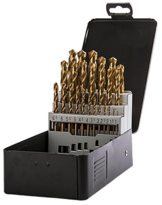 LABOR Fémcsigafúró klt. 1-10,0/0,5 mm HSS-E-Co5%