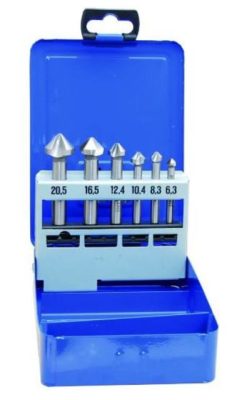 Kúpsüllyesztő klt. 6 részes 6,3 - 20,5 mm HSS DAEMO