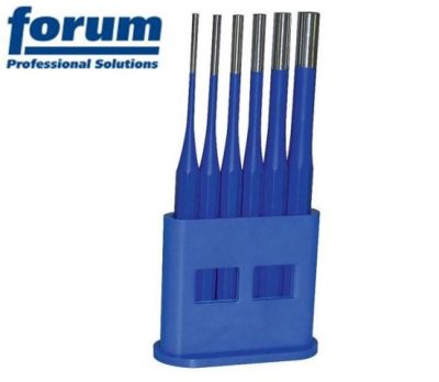 FORUM Csapszegkiütő klt. 6 részes, műanyag tartóban