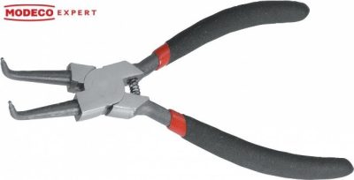 Seeger-gyűrű fogó, belső, hajlított MODECO