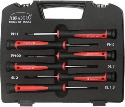 Műszerész csavarhúzó készlet 6 részes ABRABORO