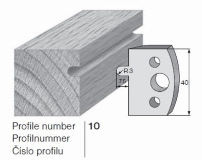 PILANA Profilkés és Fogásvastagsághatároló 10