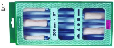 KAISER Reszelő klt. 150 mm 5 részes 3-as vágás