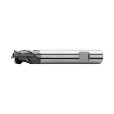 ZPS Keményfém ujjmaró, 3 élű, 4,0 mm 45°, AITiN, Weldon