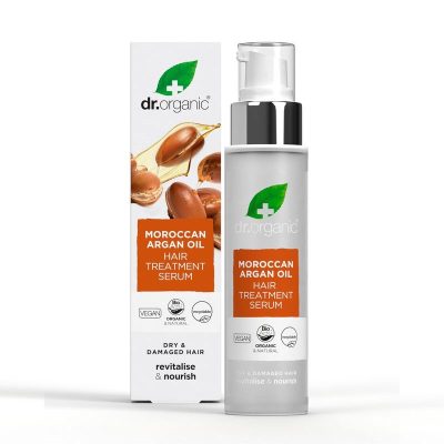 Dr Organic hajápoló szérum marokkói bio argán olajjal, 100 ml