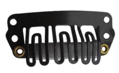 Hair Power tresszcsat hajhosszabbításhoz, fekete, 3,2 cm