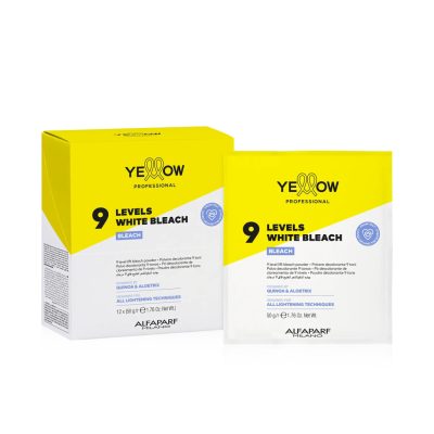 Yellow Bleaching Powder 9 Levels White szőkítőpor, 50 g