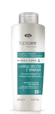 Lisap Top Care Repair Hydra Care sampon Száraz hajra és töredezett hajra, 250 ml