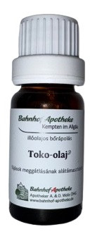 Stadelmann toko-olaj (idő előtti méhtevékenység csökkentésére), 10 ml