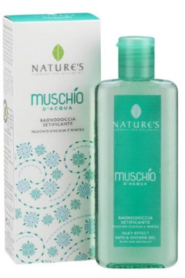 Nature's hab- és tusfürdő gél pézsmával és vízililiommal, 200 ml