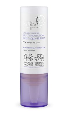 Natura Siberica multi protection bio arcszérum érzékeny bőrre, 15 ml