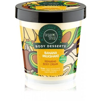Organic Shop Banán shake regeneráló testápoló, 450 ml