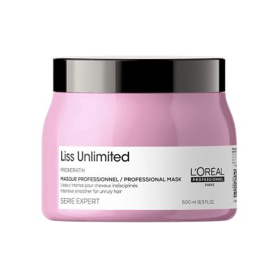 Loreal Seriel Expert Liss Unlimited hajpakolás, 500 ml