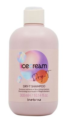 Inebrya Ice Cream Dry-T sampon száraz, sérült hajra, 300 ml