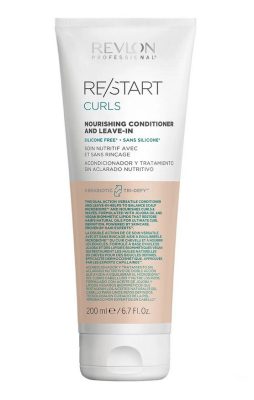 Revlon Restart Curls tápláló hajban maradó balzsam Göndör hajra hajra, 200 ml