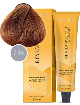 Revlon Revlonissimo Colorsmetique hajfesték 7.34