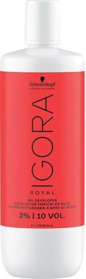Schwarzkopf Igora Royal ápoló színelőhívó emulzió 3%, 1 L