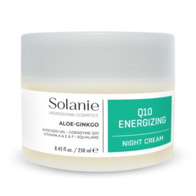 Solanie Aloe Ginkgo Q10 energizáló éjszakai tápláló krém, 250 ml