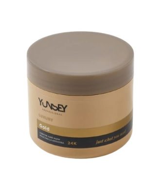Yunsey 24K Arany hajpakolás argánolajjal és keratinnal, 500 ml