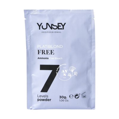 Yunsey Platiblond ammóniamentes special szőkítőpor, 30 g