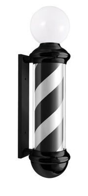 Hardel Barleven forgó Barber Pole lámpa RZHA011