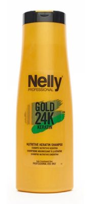 Nelly 24K tápláló sampon keratinnal, 400 ml