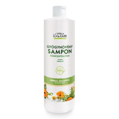 Stella Vitacare Gyógynövény + Aloe sampon koncentrátum, 1 l