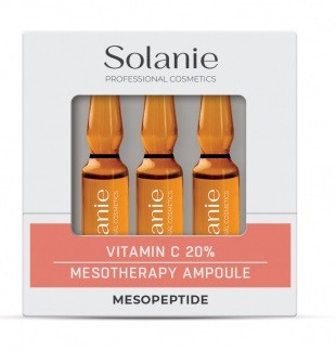 Solanie C vitamin 20% mezoterápiás ampulla, 3x2 ml