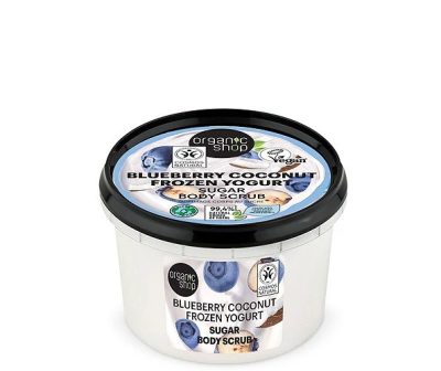 Organic Shop Frozen Yogurt testradír áfonyával és kókusszal, 250 ml