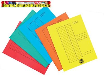Színes papír gyorsfűző A/4