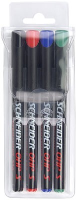Schneider maxx 220 S OHP alkoholos marker 0,4 mm (permanent) 4-es készlet