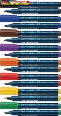 Schneider Maxx 130 alkoholos marker 1-3 mm, kupos hegyű, kül. színben