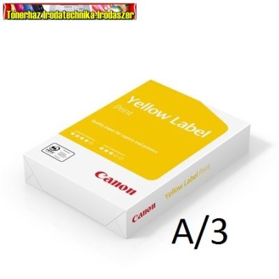 Canon YELLOW LABEL (OCÉ Standard,CANON COPY) A/3 80g fénymásolópapír 500ív/cs