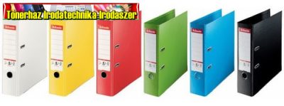 Esselte Jumbo Plus (STANDARD PLUS) iratrendező A/4 8 cm-es gerinccel, kül. színben