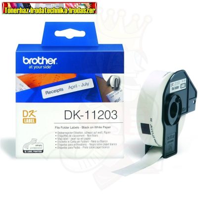 Brother DK-11203 etikett