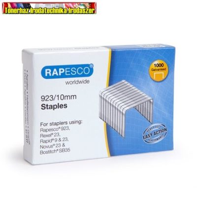 Rapesco tűzőkapocs 923/10mm (30-65lap) nagy kapacitású tűzőgépekhez (23/10)
