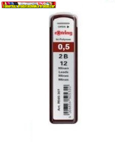 ROTRING 0,5mm 2B grafithegy 12 szál/tubus