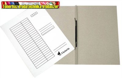 Gyorsfűző papír A/4 fehér Victoria (IDPGY01)