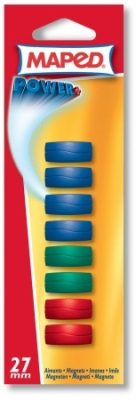 Maped Téglalap alakú mágnes, 27mm, 8 db/bliszter