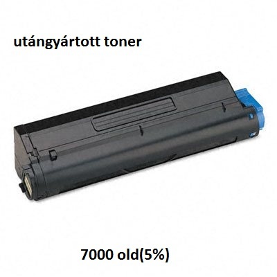 Oki B430,B440 utángyártott toner 7K 43979202