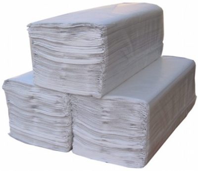 Kéztörlő Z hajtogatott zöld 1 rét. 250lap/csom 20cs/dob 40205