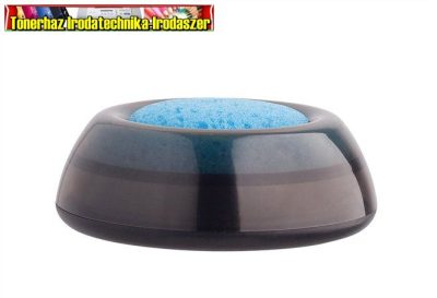 ICO lux ujjnedvesítő szivacstál transzparens fekete