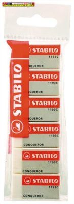 Stabilo radír Conqueror 6 db-os csomag