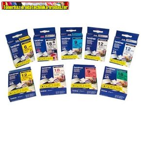 Brother TZ szalagok, 18mm,laminált ,kül.színben