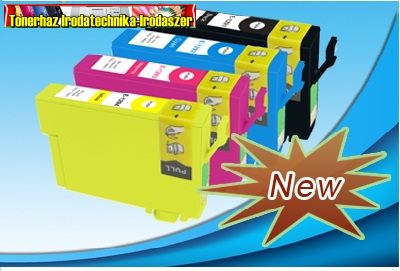Epson T1291,T1292,T1293,T1294 utángyártott tintapatronok 