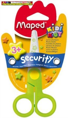Maped KIDIKUT 12 cm-es, műanyag élű, óvodai olló