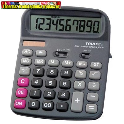 Truly 836A-12/730-12 asztali számológép