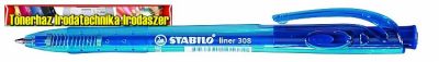 Stabilo liner 308 golyóstoll kék színben